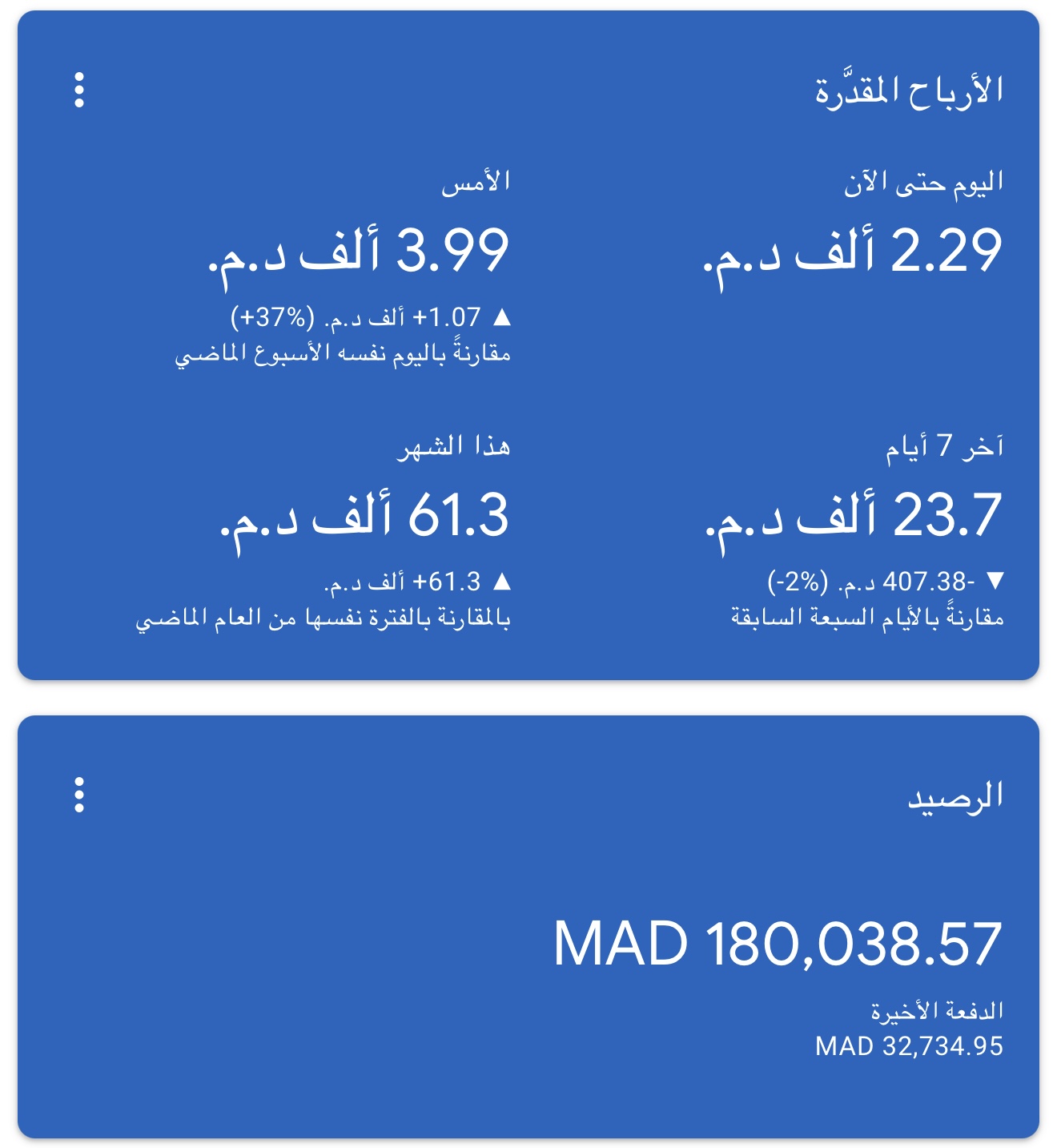 Earning 1